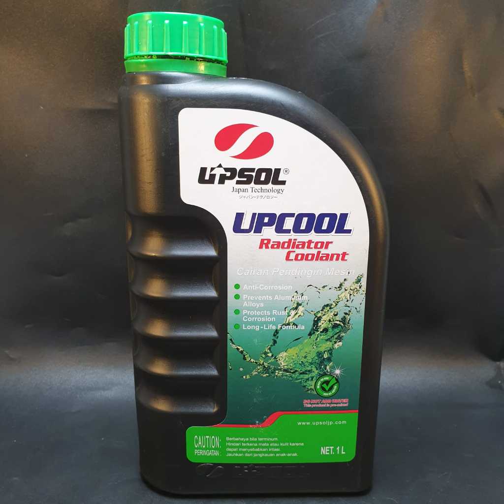 Jual AIR RADIATOR COOLANT UPSOL 1 LITER | Shopee Indonesia