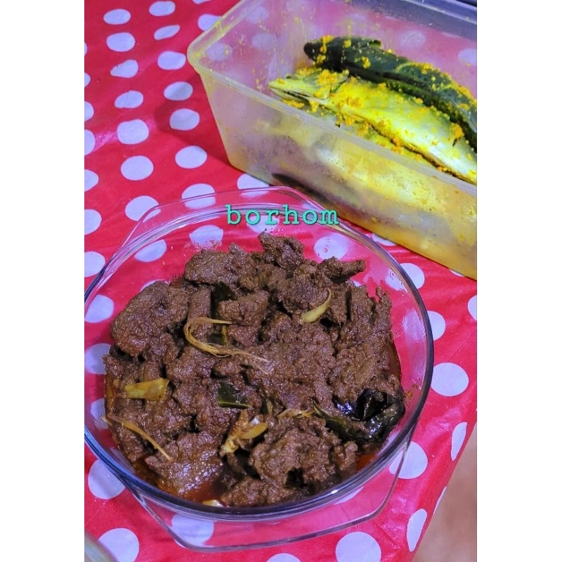 Jual Bukan Rendang (daging sapi) fresh/gurih/enak empuk limpah rempah ...