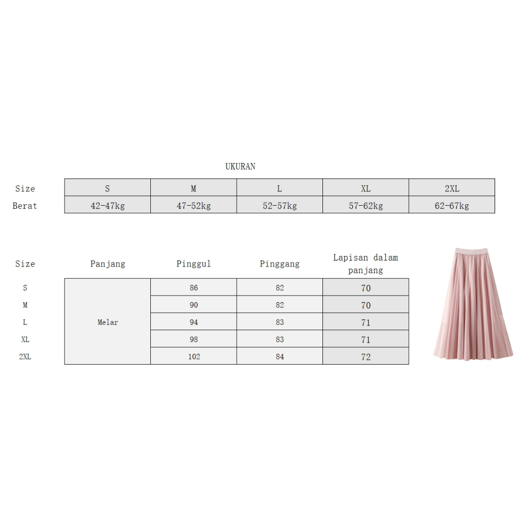 Jual | kekinian.factory | (Ready stok !!! )Rok Tutu panjang korean ...