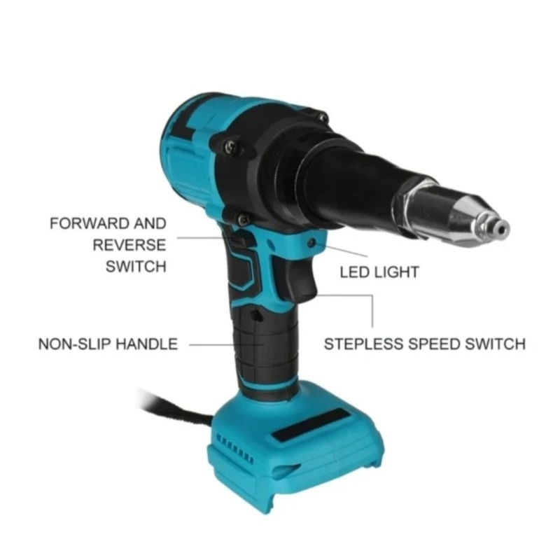 Jual Mesin Bor Rivet Electric Rivet Gun Cordles Alat Bor Rivet Mesin ...