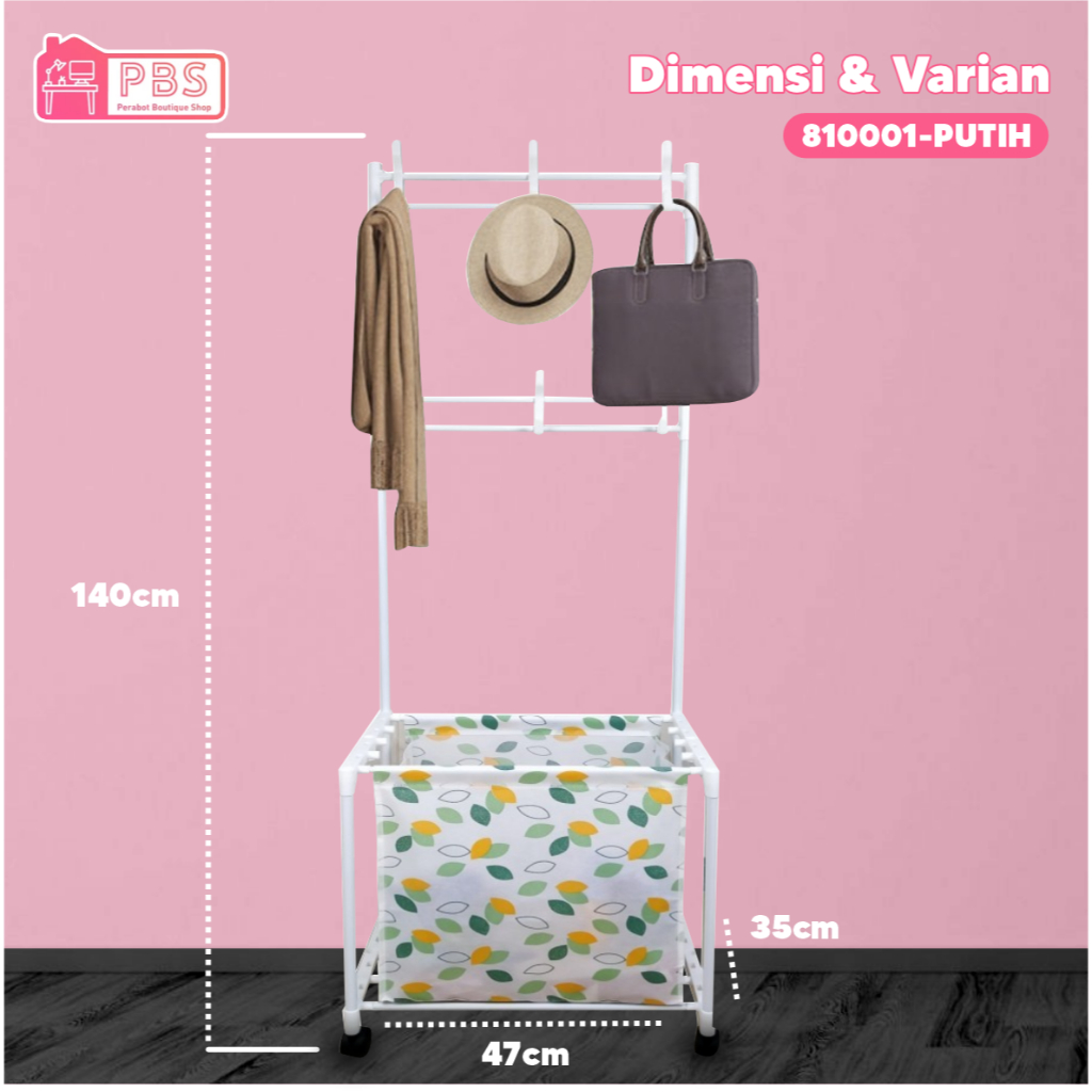 Jual PERABOT Standing Rak Hanger Serbaguna Rak Besi Rak Topi Rak Tas ...