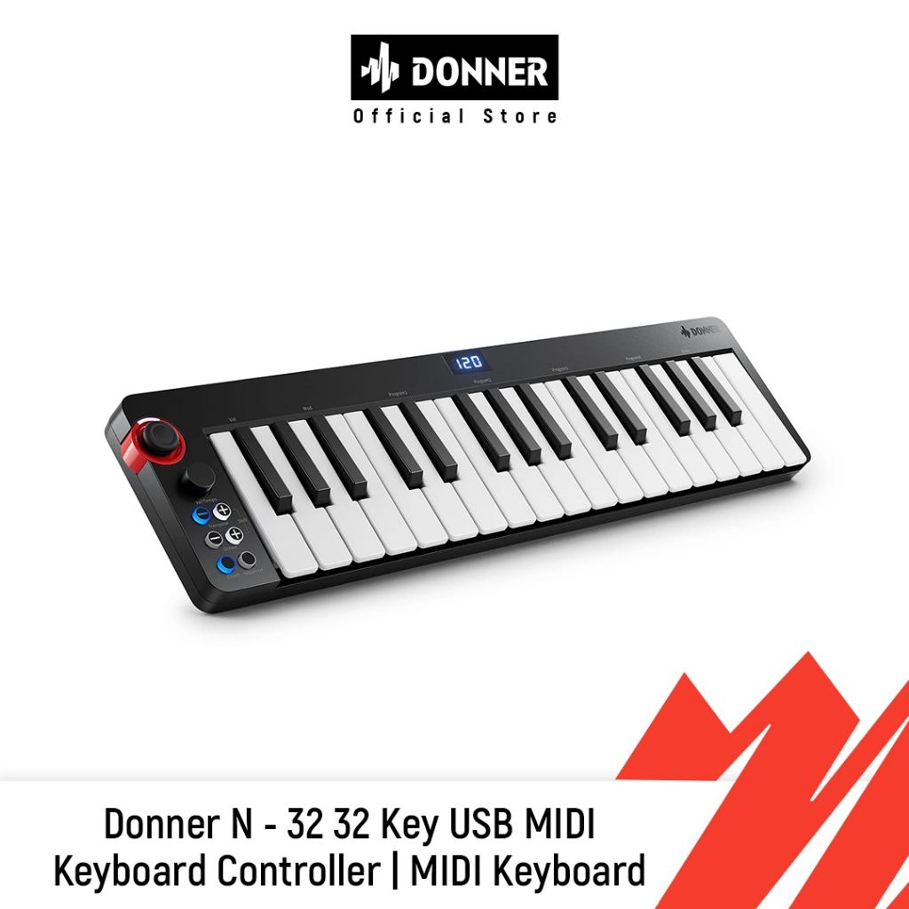 Donner N Series MINI USB MIDI Keyboard For Computer/ipad/phone On