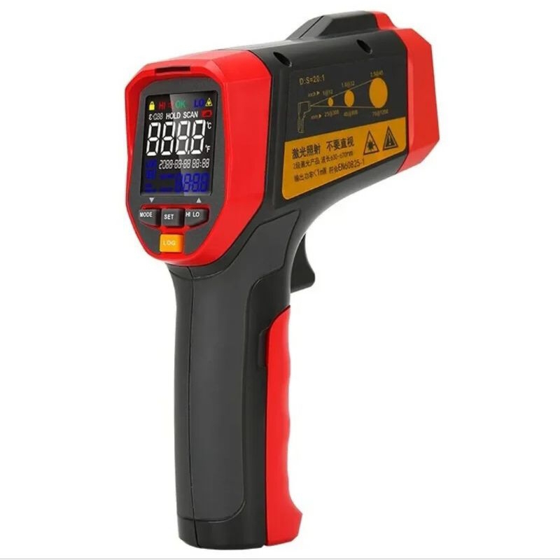 Jual UNI-T UT302D+ Infrared Thermometer IR Termometer UNIT Termogun UT ...