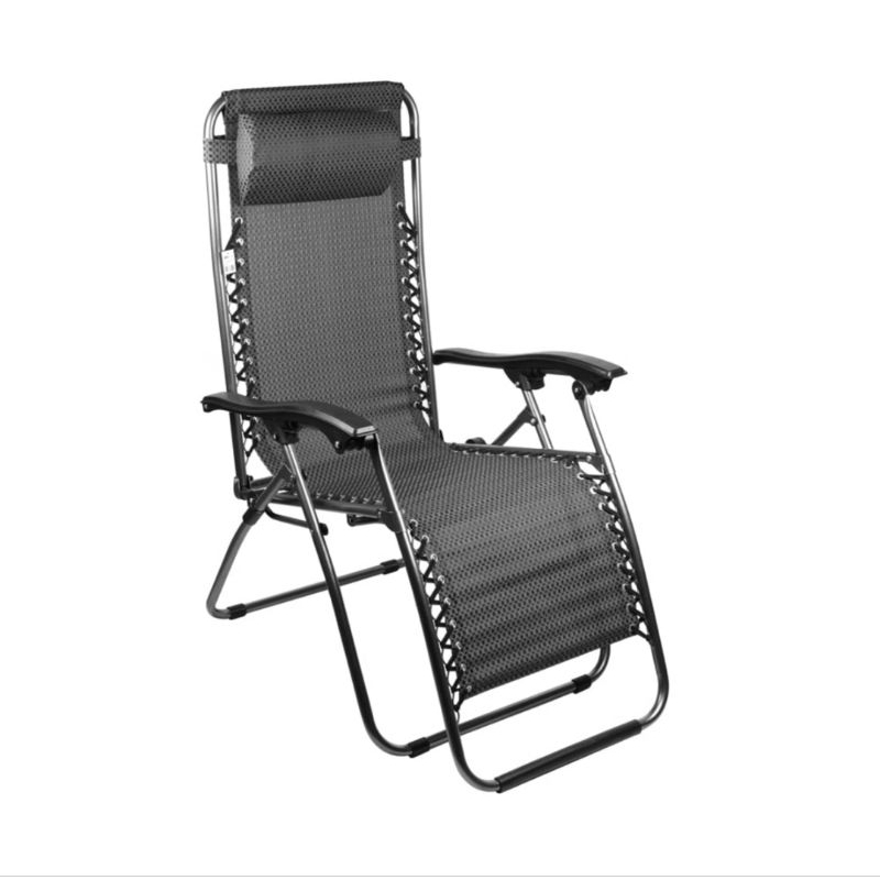 Lounge chair Kursi malas tidur santai, portabel bisa dilipat, zero  gravity