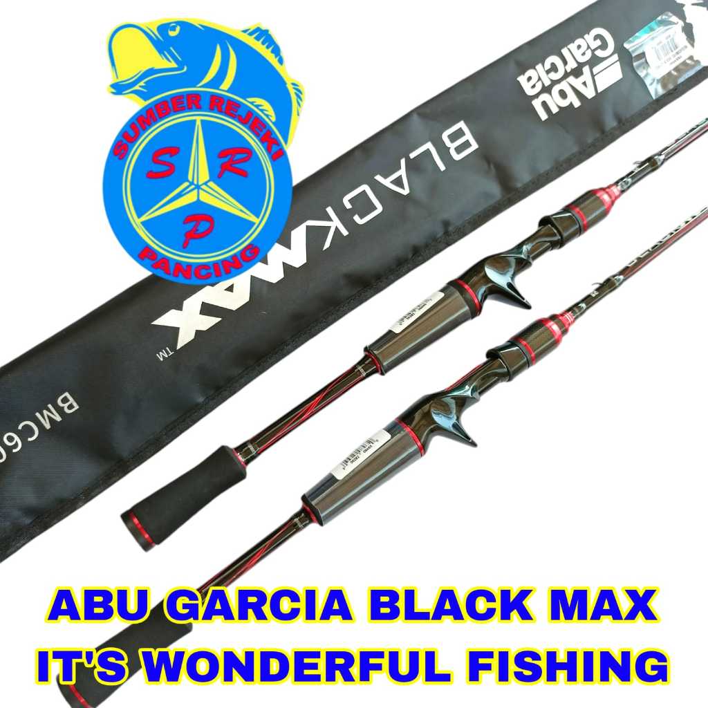 Joran Pancing Black Max Pole ABU GARCIA BC SONICMAX KAKI 6-15lb