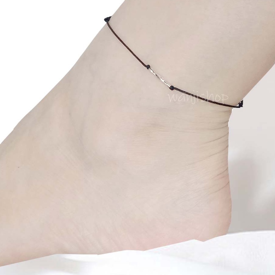 Jual AB1 Kaki Tiny Silver Ulir Super Simple Cute | Shopee Indonesia