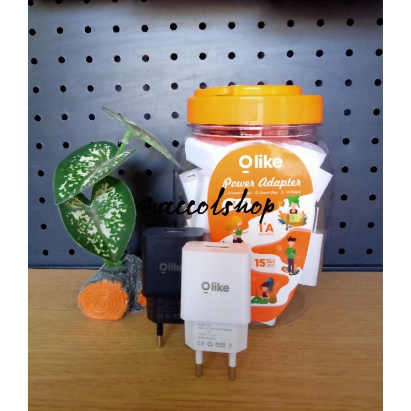 Jual kepala charger olike 5v/1.2A c111 / adaptor charger olike c111 5v ...