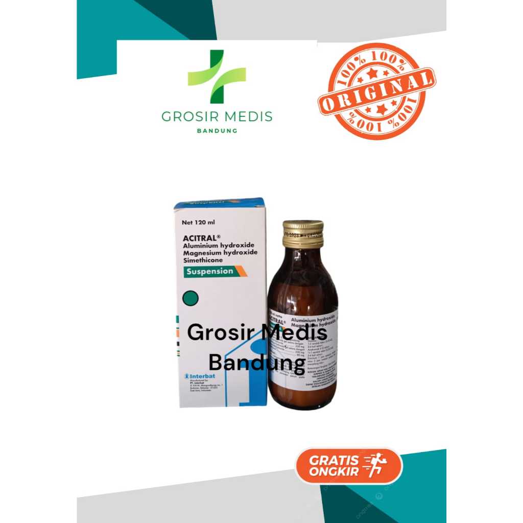 Jual ACITRAL SUSPENSI 120 ML | Shopee Indonesia