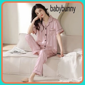 Baju Tidur Piyama Satin Cp Pp Garis Salur Ukuran Abg Sampai Jumbo