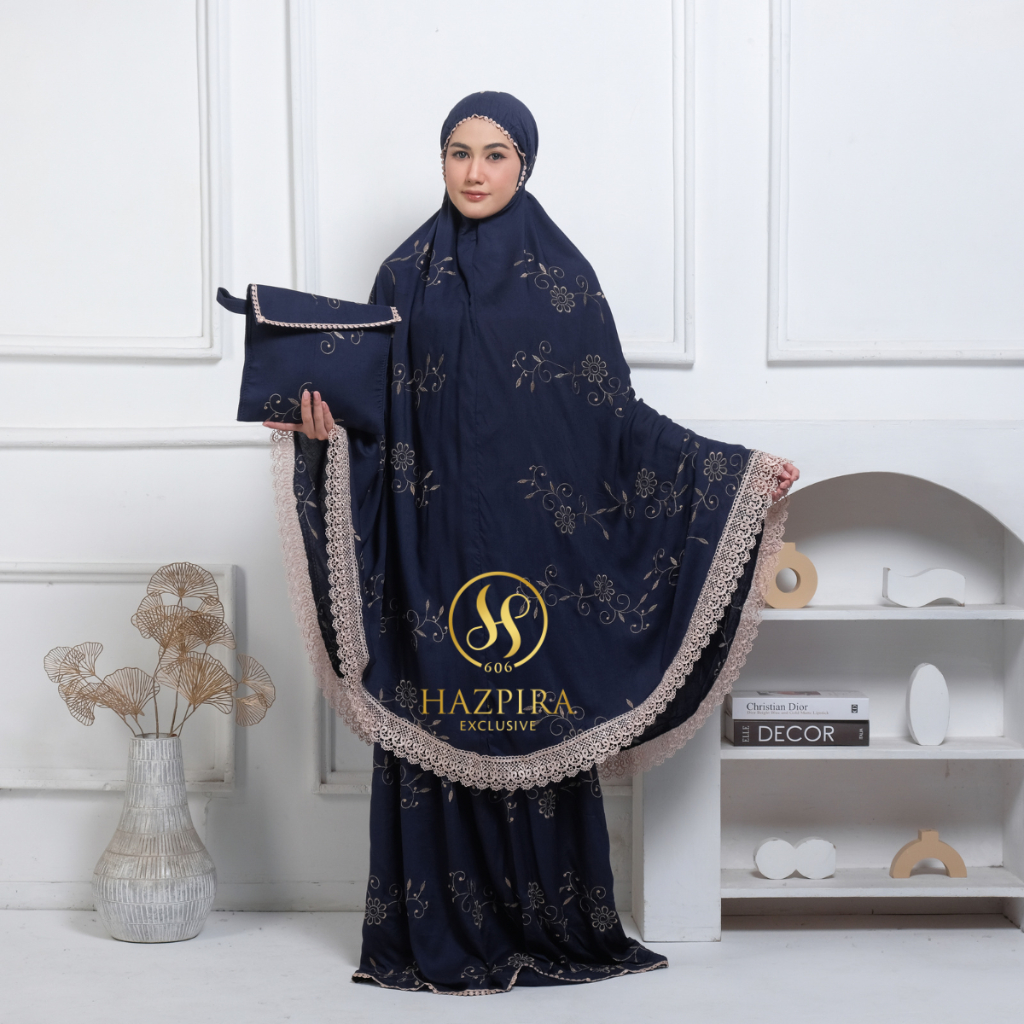 Mukena Dewasa Rayon Gracella Bordir Jumbo