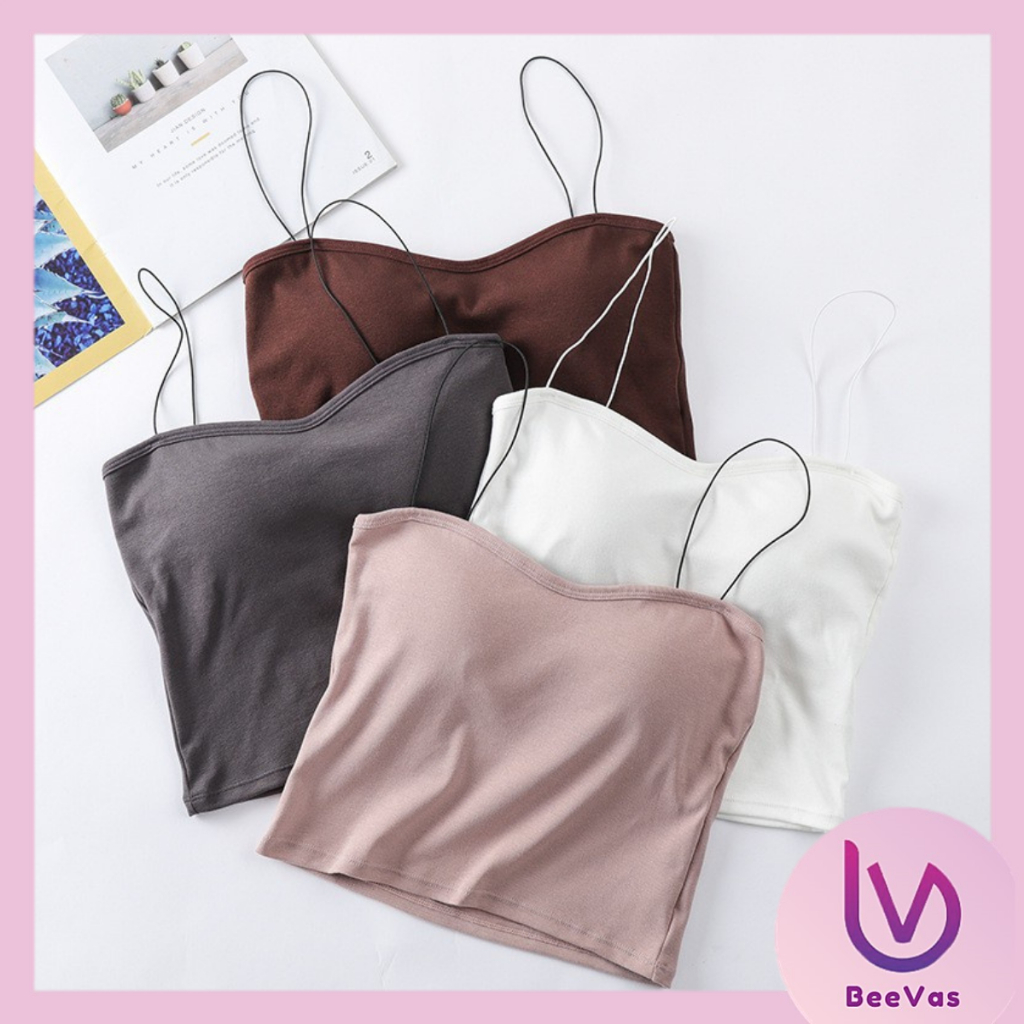 BV.ID BR361 TANKTOP BRA WITH CUP BH SINGLET WANITA  ATASAN WANITA SEXY COD