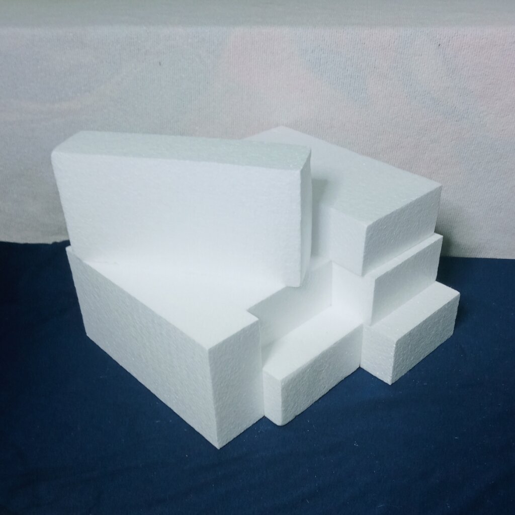Jual Busa Buket Bunga Gabus Styrofoam Kotak Putih Ukuran 20x10x5cm ...