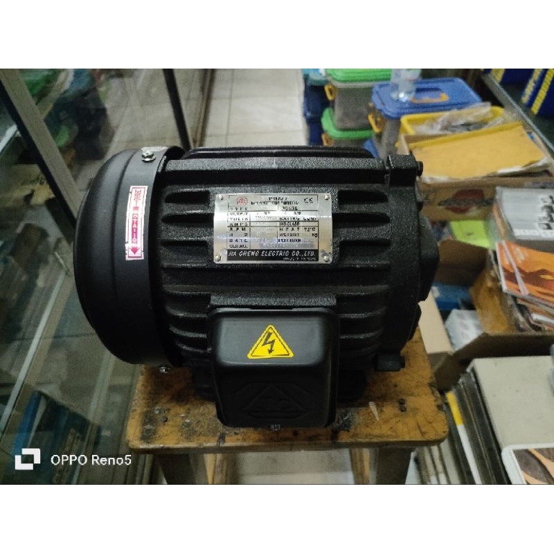Jual INDUCTION MOTOR 3-PHASE Type 90L 2HP 1,5KW MADE IN TAIWAN | Shopee ...
