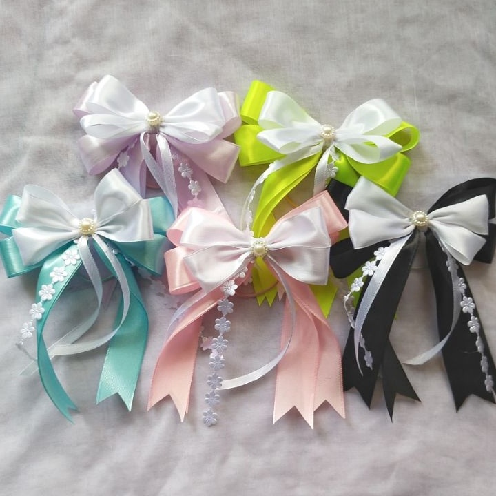 Jual PAKET HEMAT Ribbon Pita Dekorasi Hiasan Lightstick KPOP BTS Exo ...