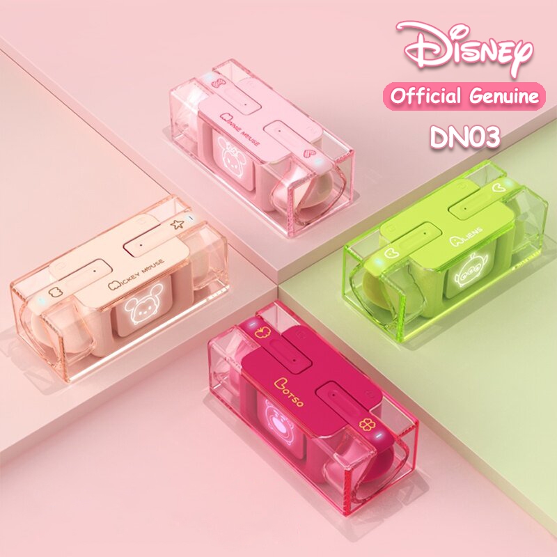 Disney DN03 Headset Bluetooth V5.3 Music Earphone Bluetooth Mini Earbuds with Mic for Android IOS PC