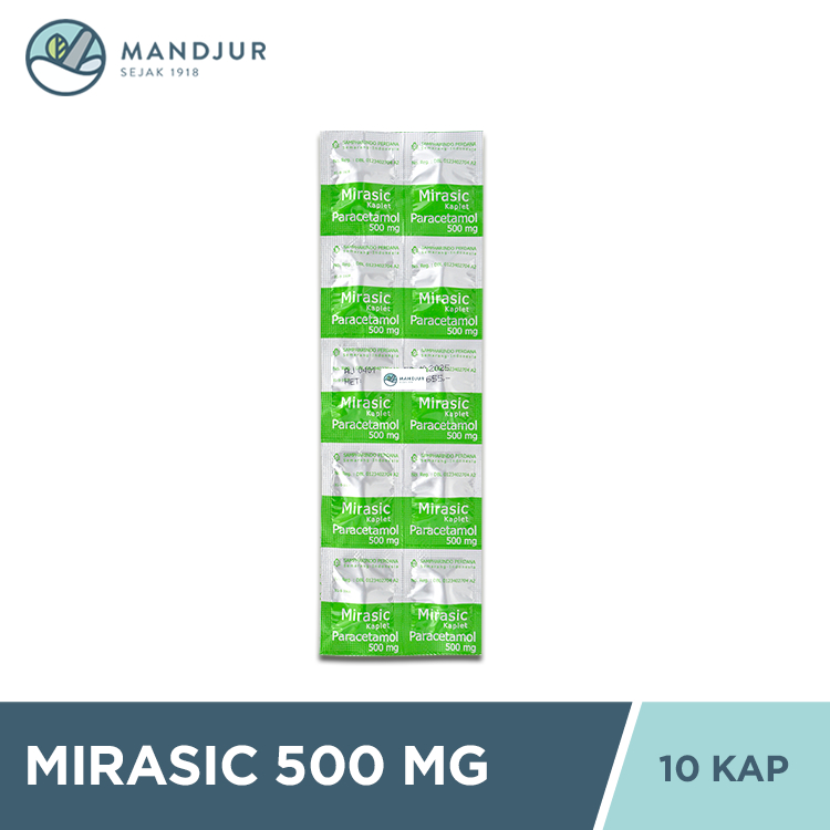 MIRASIC - 1 STRIP @ 10 KAPLET
