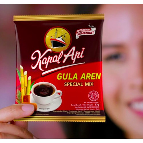 Jual KAPAL API GULA AREN ISI 5 SASET | Shopee Indonesia
