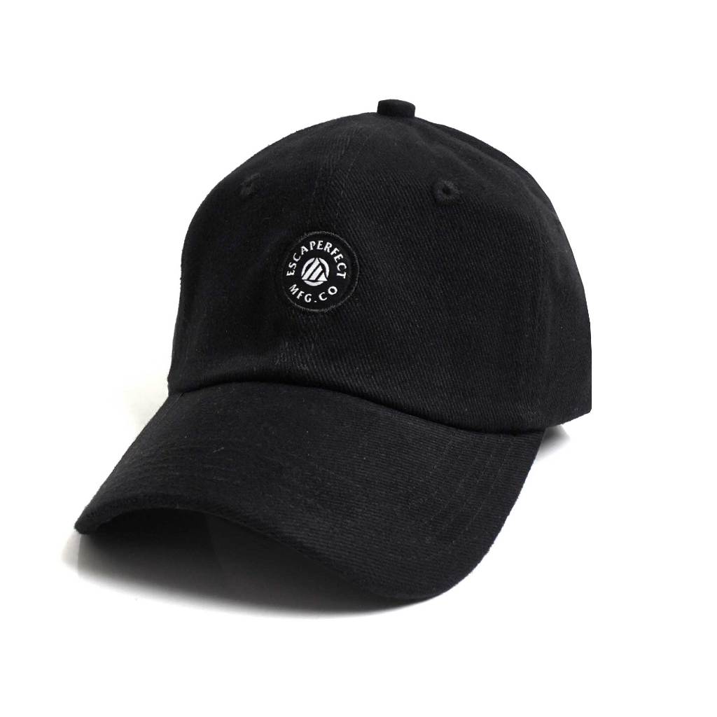 Jual Escaperfect Polo Cap Simple SideWalk - Black Topi Pria | Shopee ...