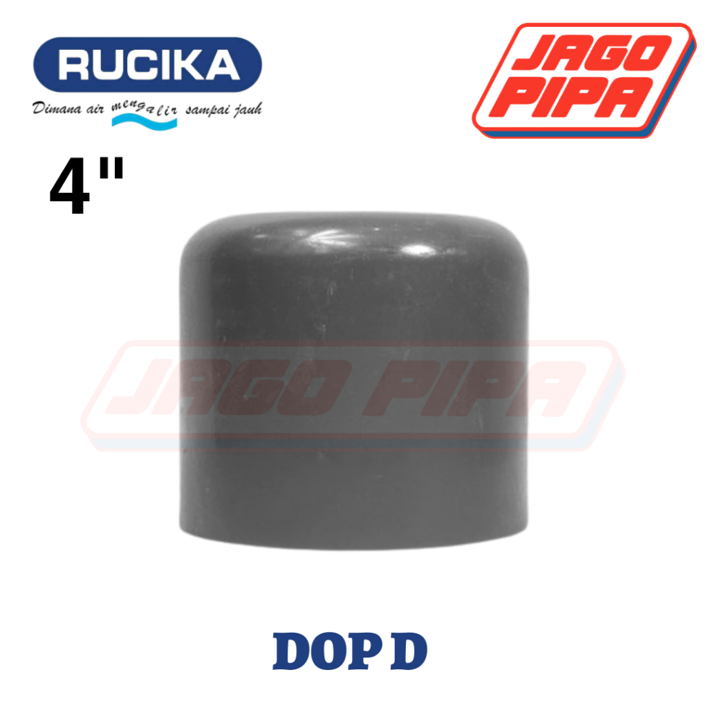 Jual Rucika Dop D 4 Inch Fitting PVC Cap 4