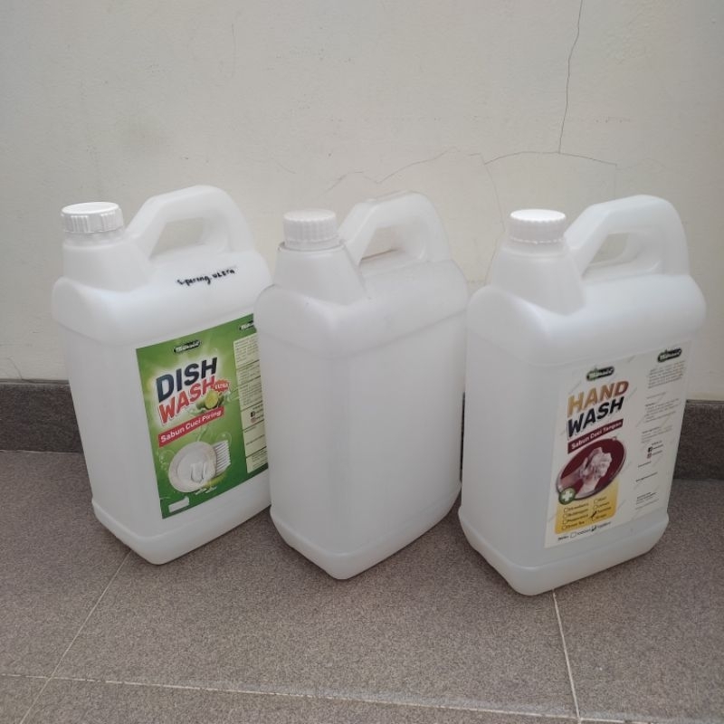 Jual DIRIGEN JERIGEN 5 Liter (bekas sabun cair) | Shopee Indonesia