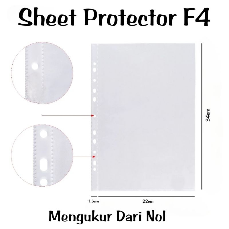 Jual Sheet Protector A4 | Sheet Protector | Pelindung Kertas Anti Air ...
