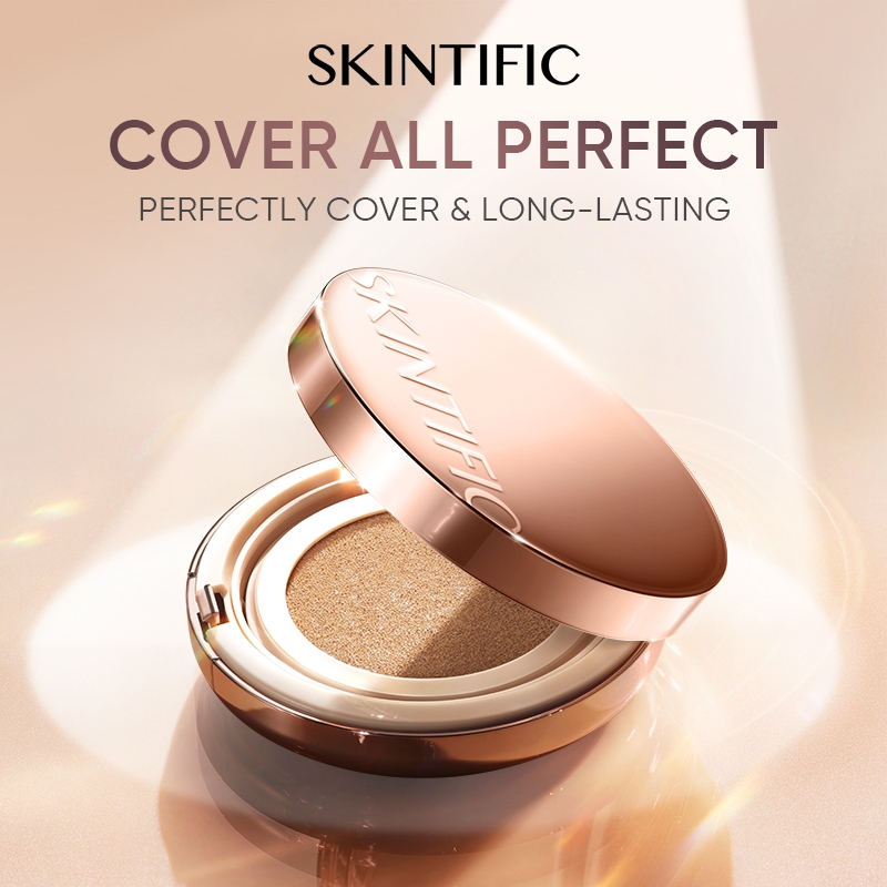 Jual Skintific Cover All Perfect Air Cushion Fondasi Compact Uv Spf 35