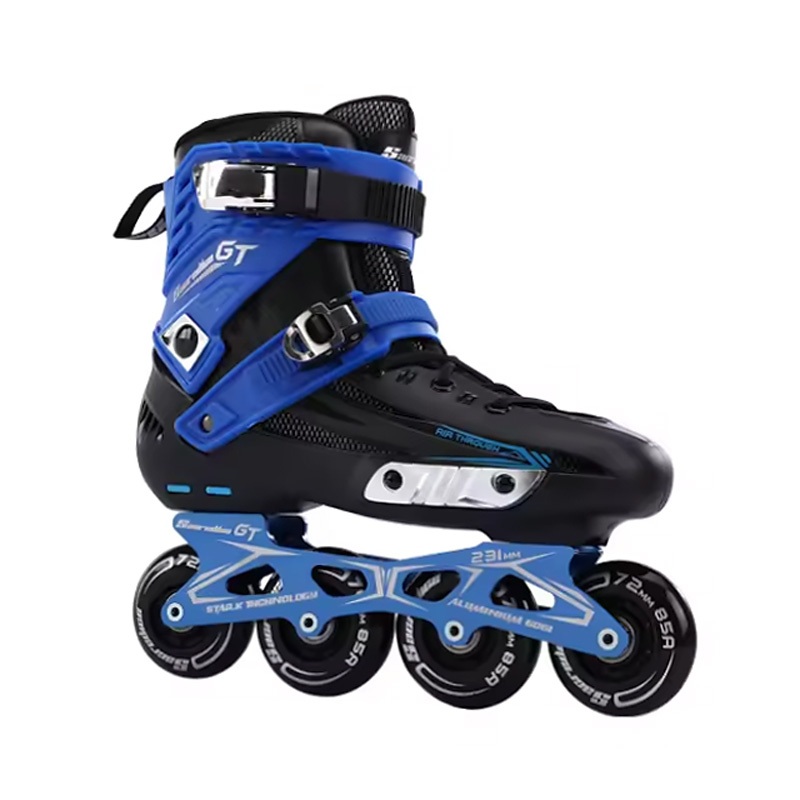 Jual Original sepatu roda WEIQIU GT BIRU Inline Skate Freestyle slalom ...