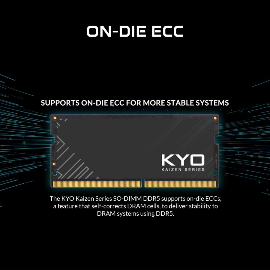 Jual KYO Kaizen Memory Laptop DDR5 16GB (1x16GB) 5600Mhz PC44800 DDR5 ...