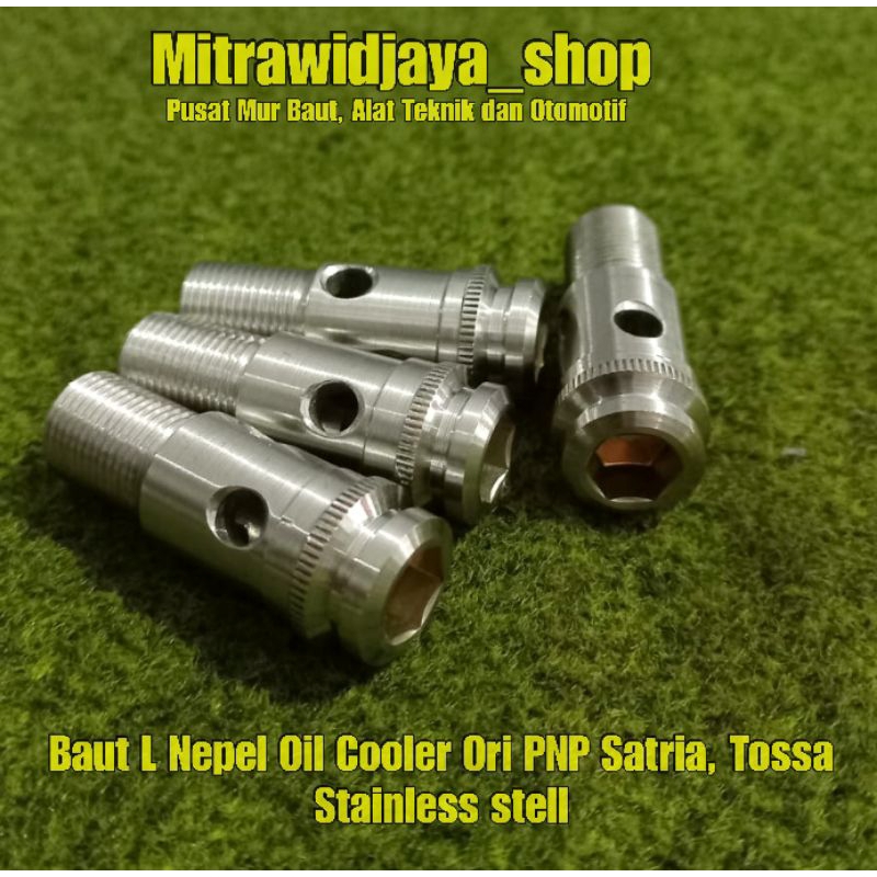 Jual Baut oil cooler QTT baut oli coler satria fu QTT stainles baut ...