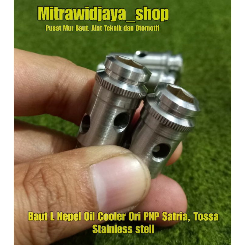Jual Baut oil cooler QTT baut oli coler satria fu QTT stainles baut ...