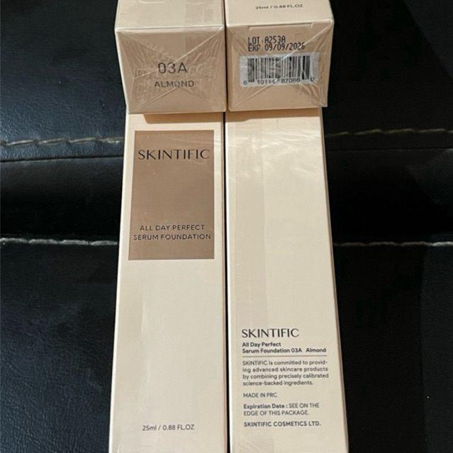 Jual Skintific All Day Perfect Serum Foundation 03A Almond (BACA ...