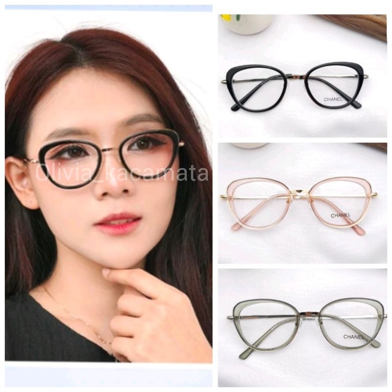 Jual kacamata bulat frame 11919 muka kecil minus normal clynder ...