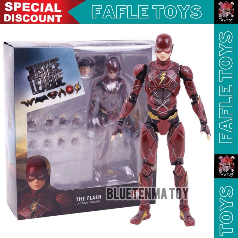 Jual Mafex Justice League The Flash Figure / MAFEX THE FLASH MAF058 ...