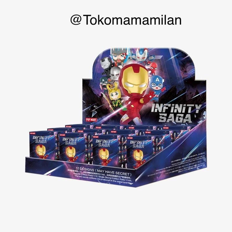 POP MART INFINITY SAGA スパイダーマン & ロキ セット!