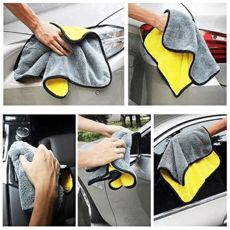 Jual KAIN LAP MICROFIBER KUNING (KLMK 565) | Shopee Indonesia