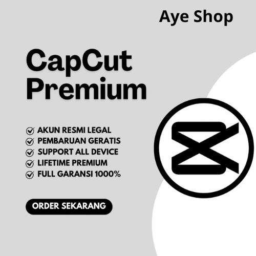 Jual Capcut Pro Akun Premium Video Editor 1 Tahun Bergaransi Shopee