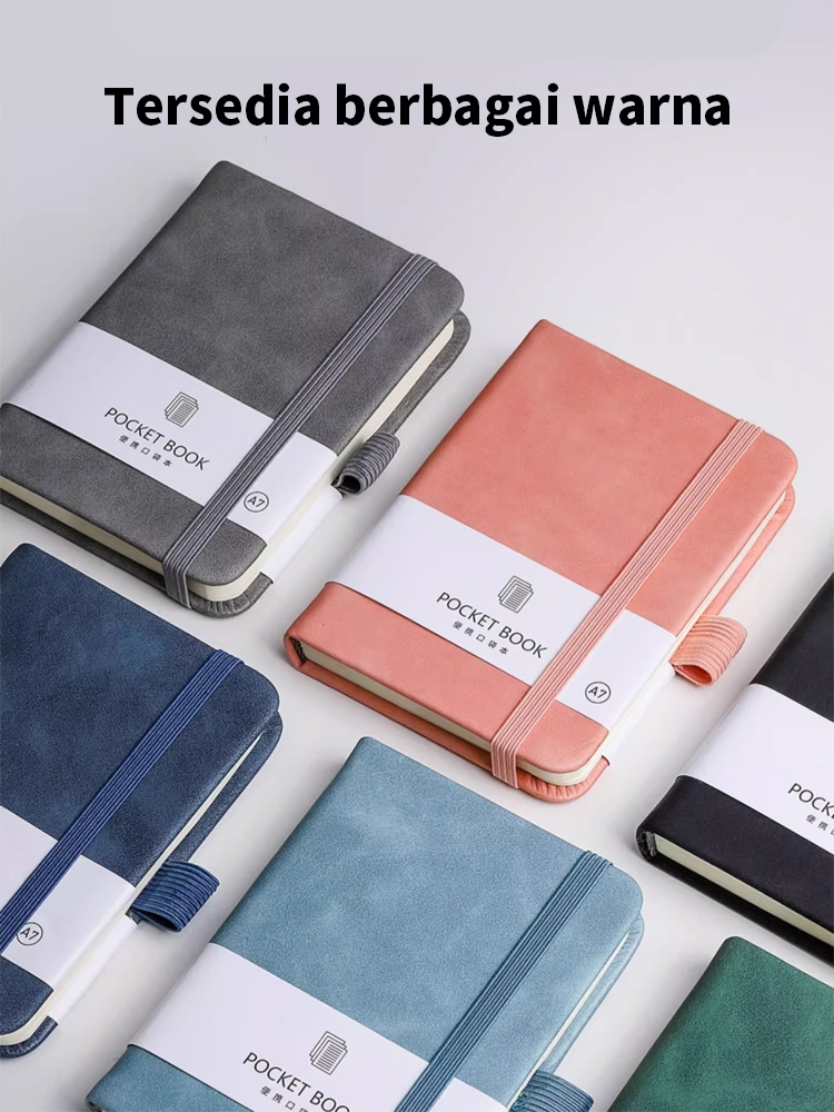 Jual Notebook A5/A6/A7 Pocket Buku Diary Kecil Pertemuan Scrapbook Mini ...