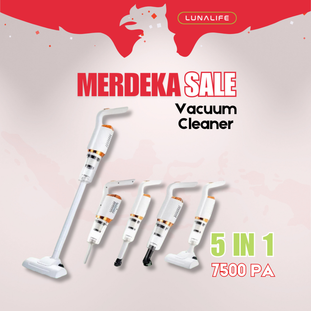 Jual LUNA LIVE Vacuum Cleaner 5 in 1 Portable Penyedot Debu Bergaransi ...