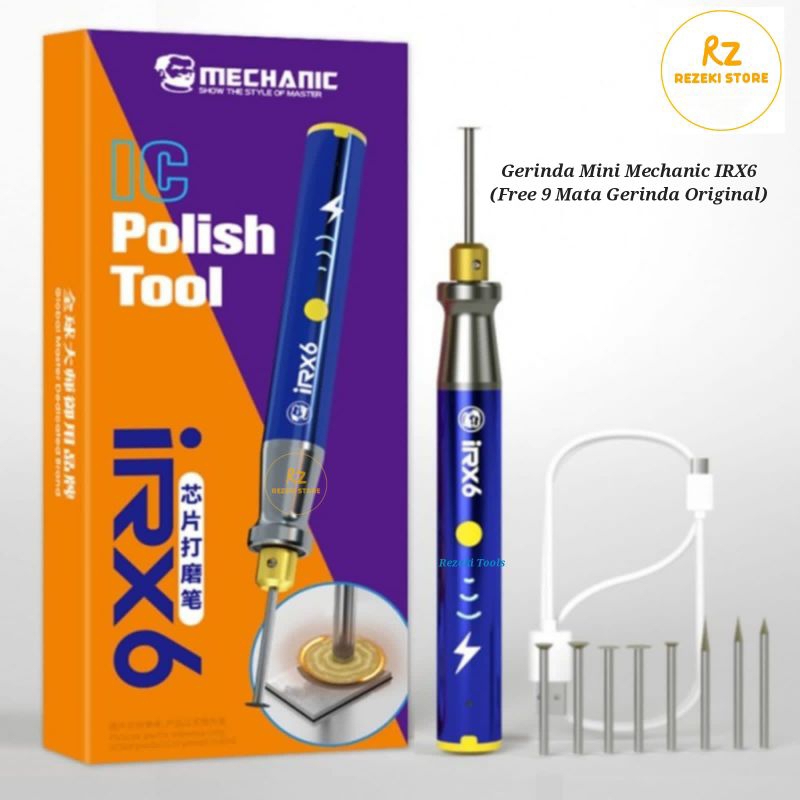 Jual Gerinda Mini Mechanic IRX6 (Free 9 Mata Gerinda) Original | Shopee ...