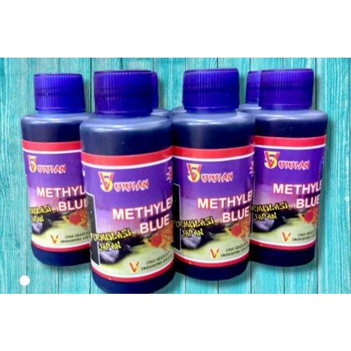 Jual METALIN BLUE 100 ML / MATLINE BLUE 100 ML/OBAT BIRU IKAN HIAS PER ...