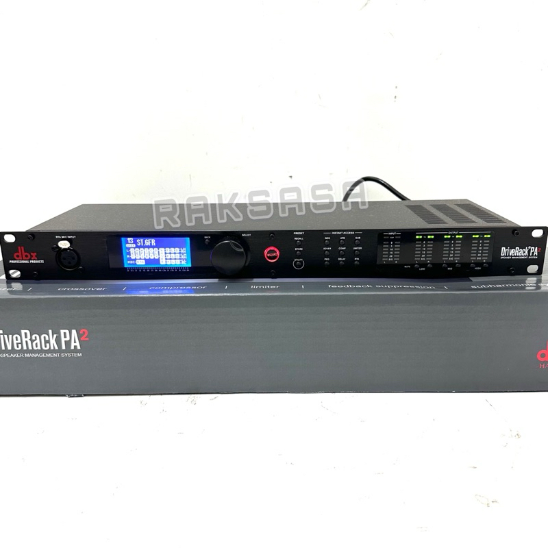 Jual DBX PA2/SPEAKER MANAGEMENT DRIVERACK DBX PA2 | Shopee Indonesia