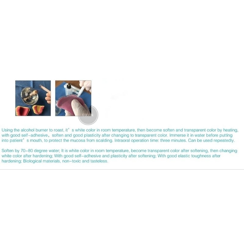 Jual Dental Prosthetic Border Molding Compound Stick Individual ...