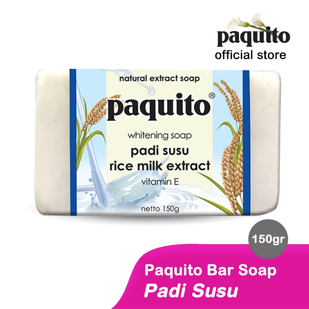 Jual Sabun Paquito Rice Milk Padi Susu 150 Gr | Shopee Indonesia