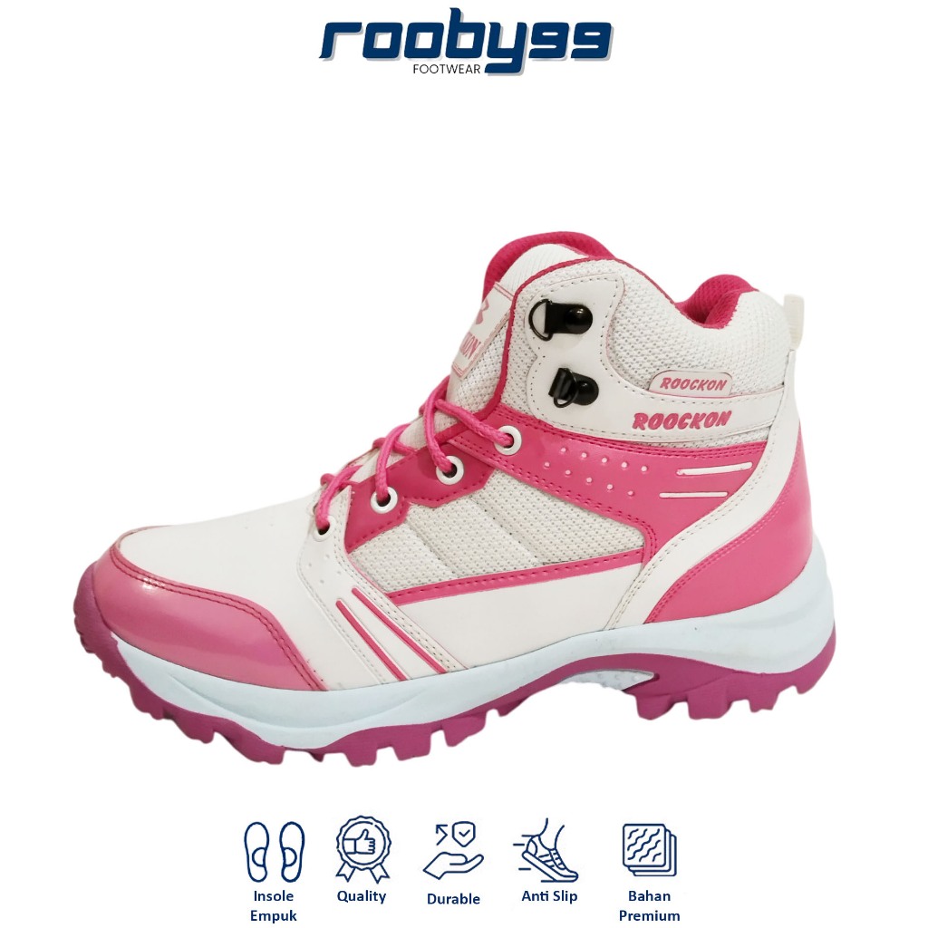 Jual Sepatu Boot Wanita Sepatu Hiking Gunung Sepatu Mendaki Outdoor ...