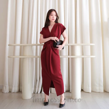 Yuanita Dress Long Dress Pesta Scuba Dress 1Mpression.co