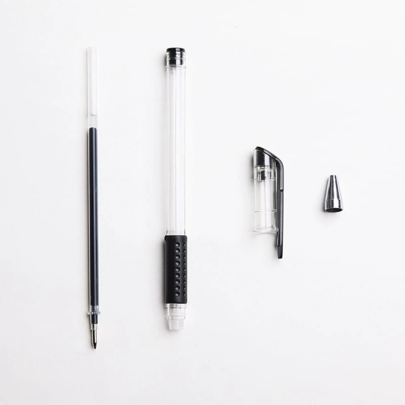 Jual PULPEN POLOS Ujung Runcing Refill Bolpoin Ballpoint Tinta Cair ...