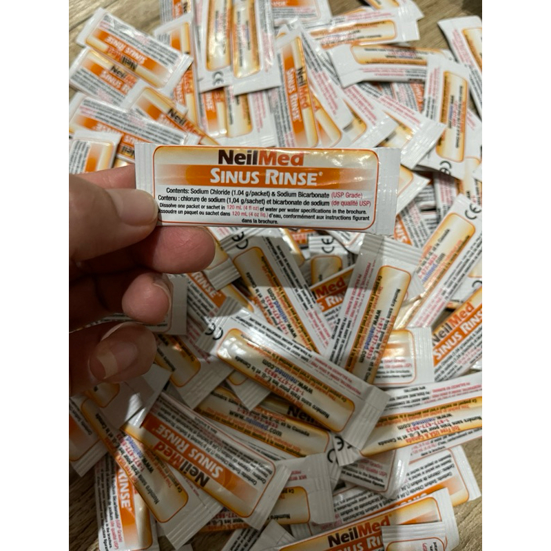 Jual NeilMed Kids Sinus Rinse Saline Nasal Kit 1 sachets Neil med anak ...