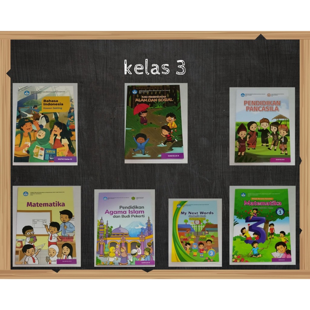 Jual Buku Pelajaran Kelas 3 SD Kurikulum Merdeka Terbaru | Shopee Indonesia