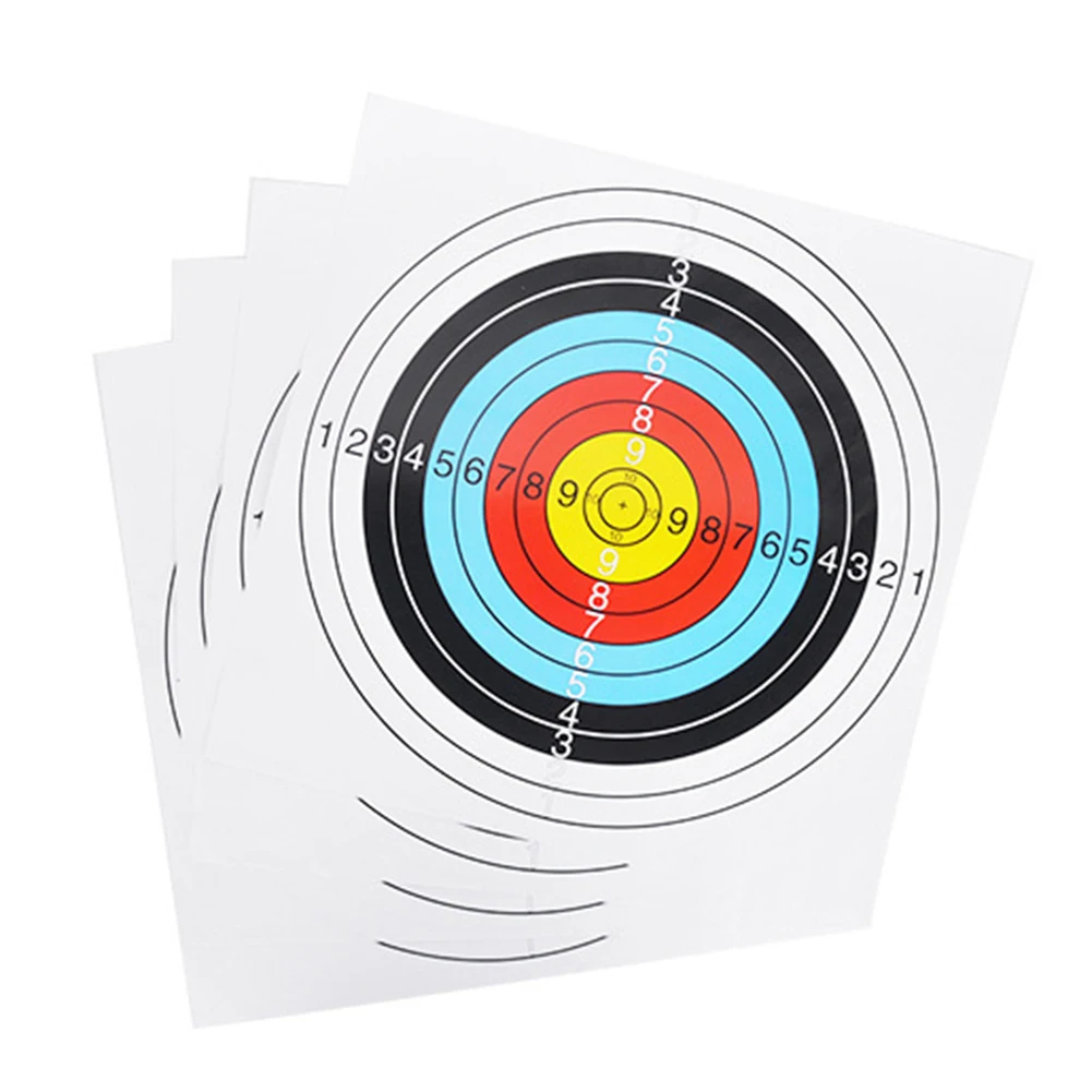 Jual Paper Target Presisi-Kertas Sasaran Tembak 60*60cm-Face Target ...