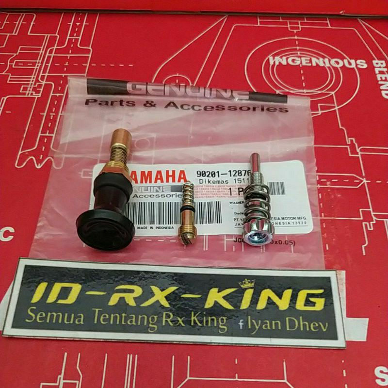 Jual CHOKE SETELAN LANGSAM SETELAN ANGIN KARBURATOR RX KING ORIGINAL ...